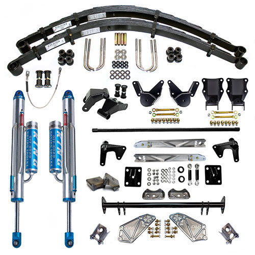 Desolate Motorsports (Stock Width) 2.5" Shock Front & Rear Package (Long Travel)